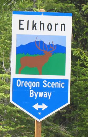 Elkhorn Scenic Byway in Oregon