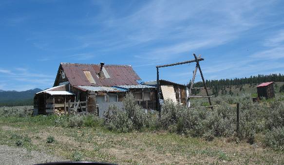 Ghost town of Whitney, Oregon