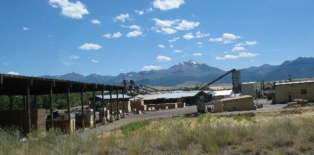 Prairie City, Oregon Lumber Mill in the John Day Valley of Oregon