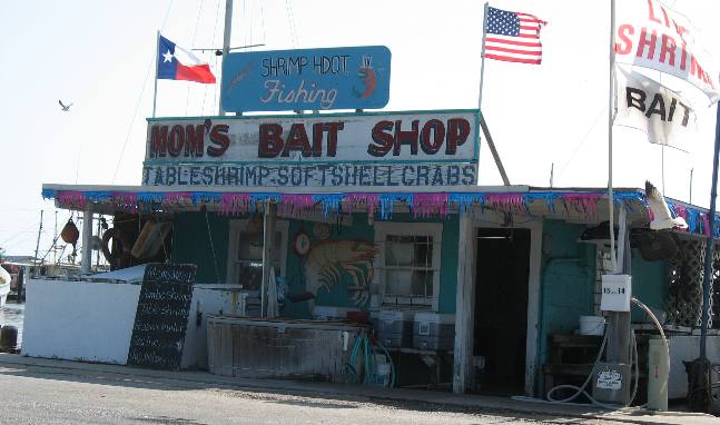 Mom's Bail Shop Rockport, Texas