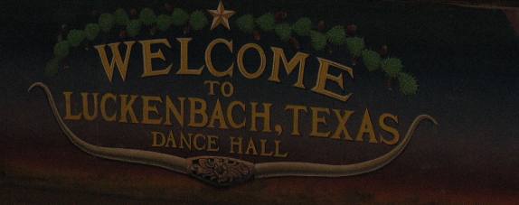 Luckenbach, Texas Dance Hall