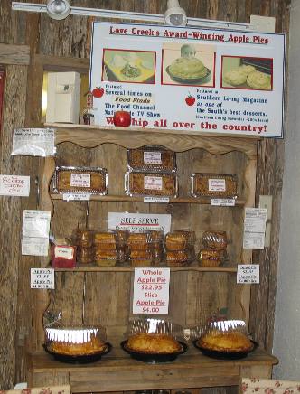 Apple Barn in Medina, Texas