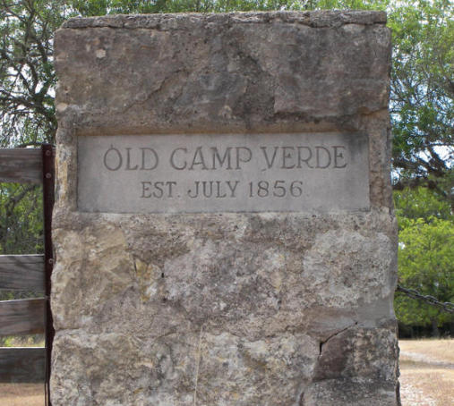 Old Camp Verde established in 1856