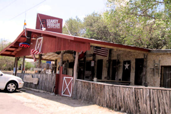 Leakey Feed Lot in Leakey is another favorite dining spot in the Texas Hill Country