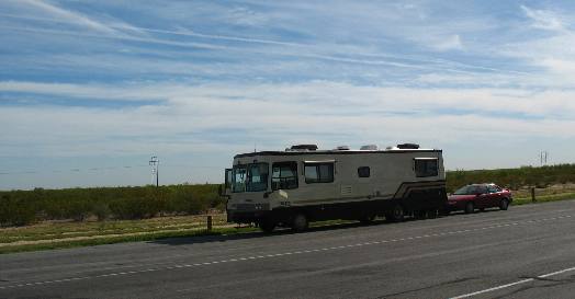 I-10 rest area west of Fort Stockton