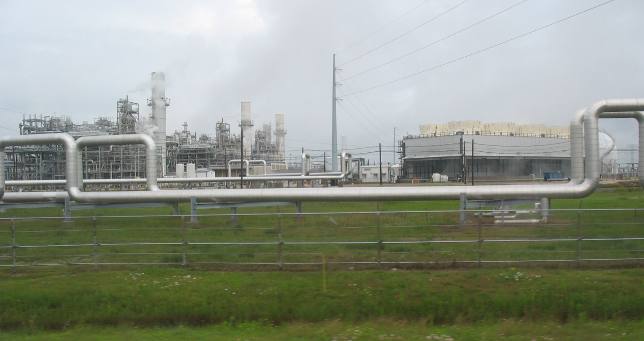 Dow Chemical facility in Freeport, Texas