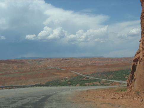 US-163 west of Bluff, Utah