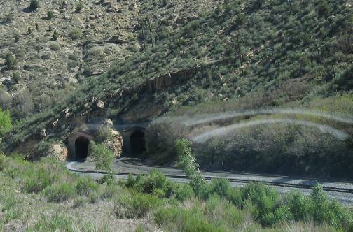 RR Tunnel along US-6 between Price and Provo, Utah