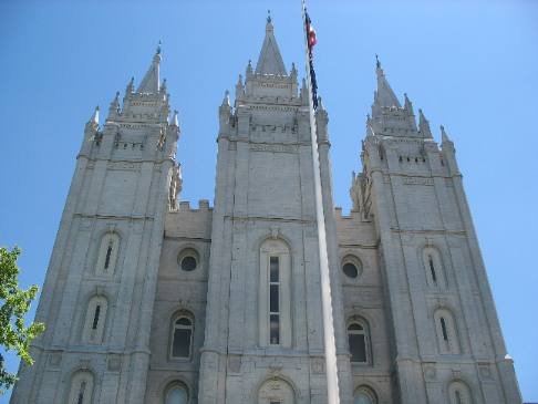 Temple Square in Salt Lake City