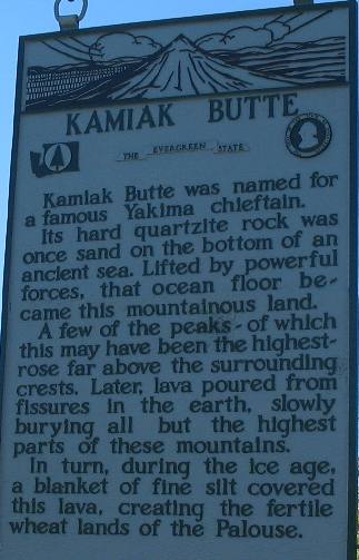 Kamiak Butte in the Palouse Region of Washington
