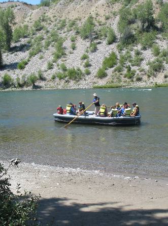 Rafters on Snake River