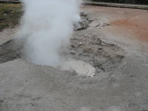 Fumerole, Paint Pot or Hot Spring?