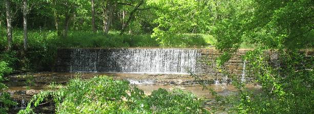 Stone Dam at Falls Mill