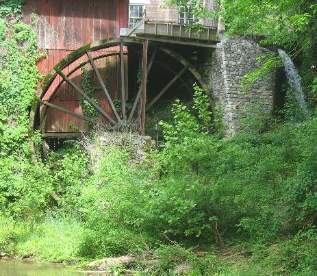 Water Wheel at Falls Mill