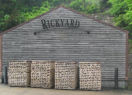 Rickyard at the Jack Daniel's Distillery tour
