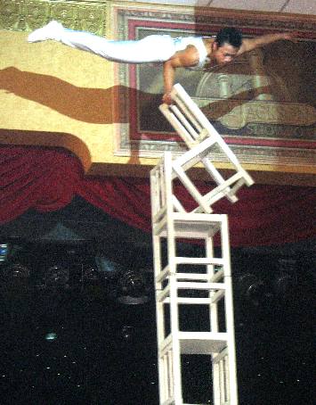 Peking Acrobats on the General Jackson Showboat