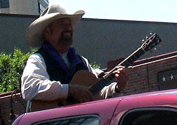 Michael Martin Murphy band in the CMA Music Festival Parade