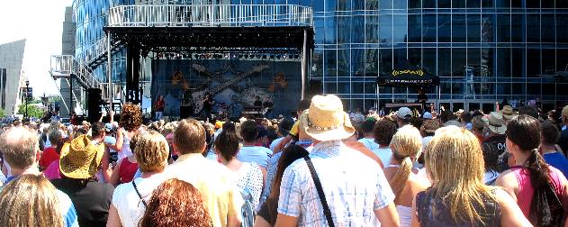 Free Chevy Stage at CMA Music Festival