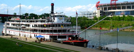 General Jackson Showboat on Cumberland River Nashville, TN