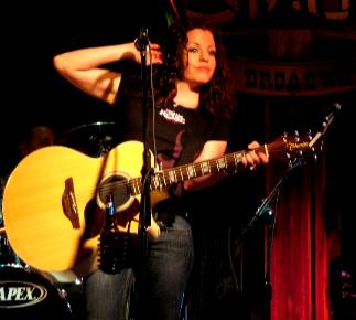 Sarah Montgomery at the Stage on Broadway