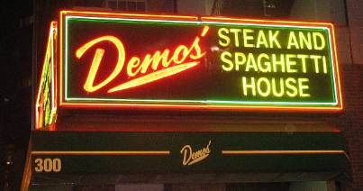 Demo's Steak and Spaghetti House