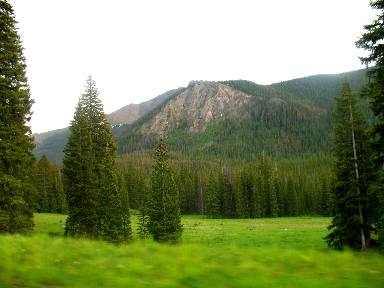 View from Poudre River Scenic Drive SR-14