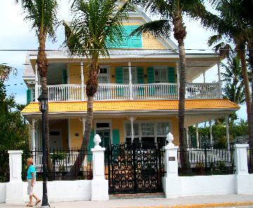 Key West color schemes for houses