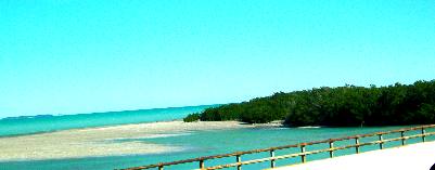 Picture from the overseas highway US-1 between Key West and Key Largo