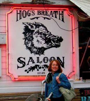 Joyce Hendrix at Hog's Breath Saloon