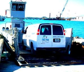 Sunset Island Vehicle Ferry