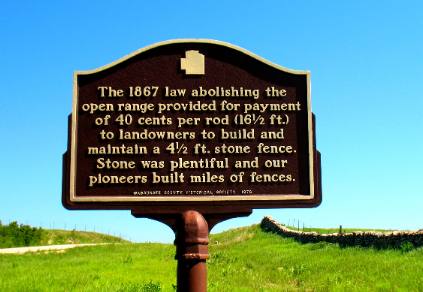 Kansas Stone Fences