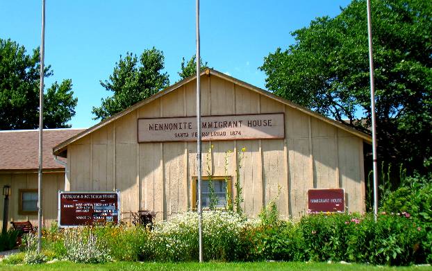 Mennonite Immigrant House In Goshen, Kansas