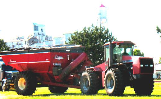 Grain transporting equipment