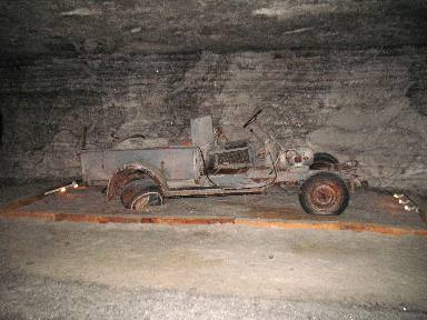 Underground salt mine Hutchinson Kansas