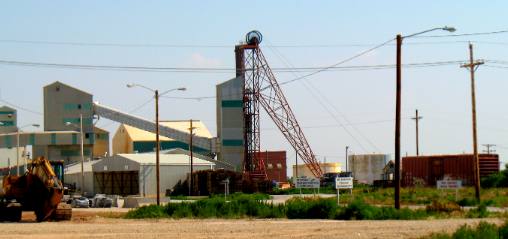 Lyons, Kansas Underground salt mine