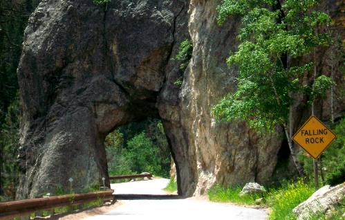Tunnel on Iron Mountain Highway & Scenic Drive