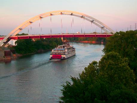 General Jackson on the Cumberland River downtown Nashville