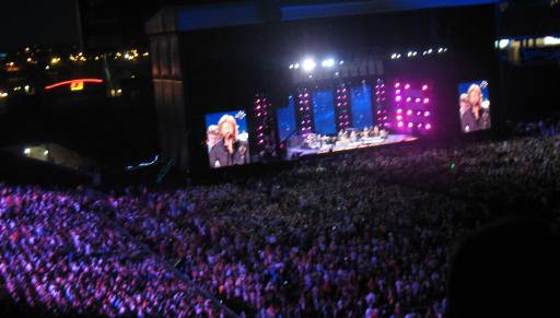 LP Field during nightly CMA concert