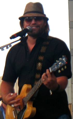 James Otto on the Chevy Stage at CMA