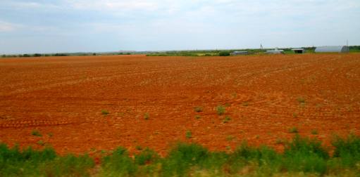 Red earth and the Texas Panhandle have a lot in common