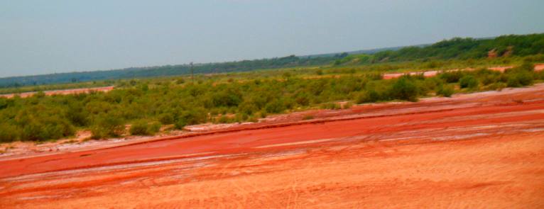 Canadian River showcases the red earth of this region