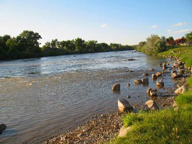North Platte River Douglas Wyoming