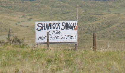 Shamrock Saloon Wyoming