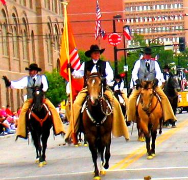 The Black Glove Possy in Cheyenne Frontier Days Parade