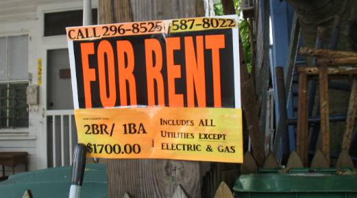 Key West for Rent sign