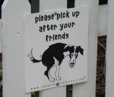 Key West sign with a message