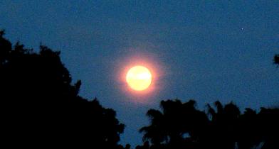 Full moon over Key West