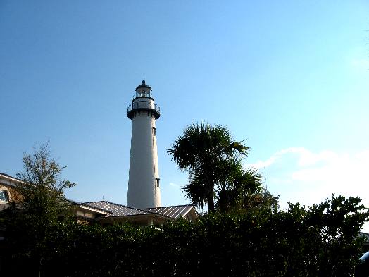 Lighthouse on St Simons Island, Georgia