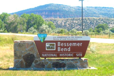 Bessemer Bend is a National Historic Site