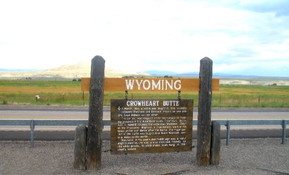 Cowheart Butte in wyoming